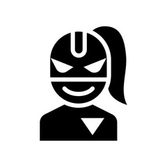 Super woman icon