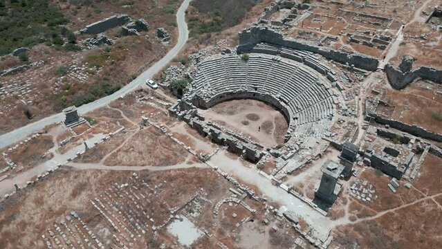Xhantos Ancient City Aerial Vew 