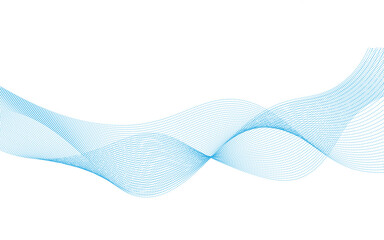 Abstract flowing wave lines particles. Design element for technology, science, modern concept.vector eps 10