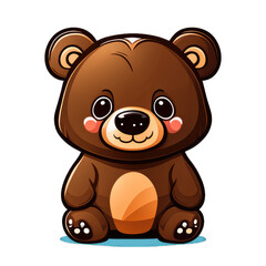 Fototapeta premium cartoon-bear-vector