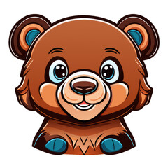 Obraz premium cartoon bear