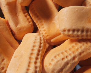 Close up of Chewy Circus peanuts