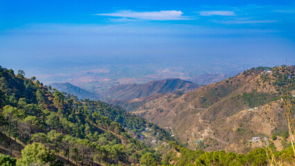 The landscape of Kasauli Himachal Pradesh