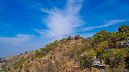 The landscape of Kasauli Himachal Pradesh