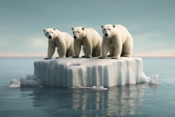 Climate change and global warming. Generative AI