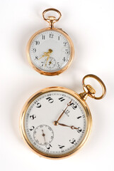 Fototapeta na wymiar Antique pocket watch