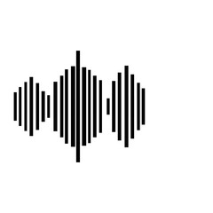 Vector Sound Wave Icon 