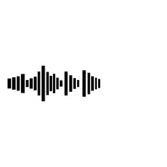 Vector Sound Wave Icon 