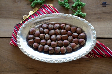 Traditional Turkish Hazelnuts Photo, Giresun- Ordu Turkey (Turkiye)