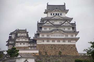 Fototapeta na wymiar Himeji Castle in Himeji, Japan