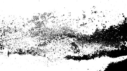 Rustic grunge vector texture with grain and stains. Abstract noise background. Weathered surface. Dirty and damaged. Detailed rough backdrop. Vector graphic illustration with transparent white. EPS10.