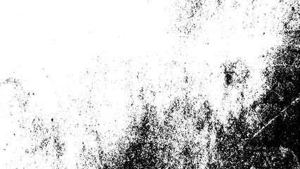 Rustic grunge vector texture with grain and stains. Abstract noise background. Weathered surface. Dirty and damaged. Detailed rough backdrop. Vector graphic illustration with transparent white. EPS10.