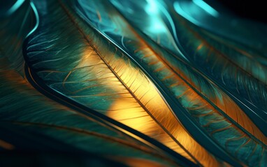  palm tree leaf, triboluminescence, inspired by microstructures,