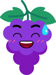 Grape Face Sweat Guilty