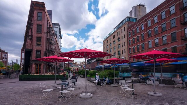 Meatpacking District time-lapse in Manhattan