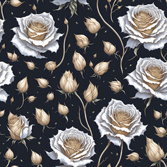 Golden Roses: A Captivating Floral Delight!
