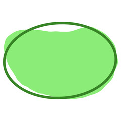 green bubble