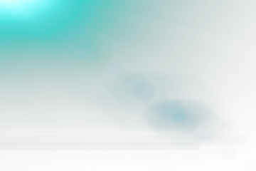 Isolated Anamorphic Lens Flare Overlay