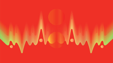 Vector abstract smooth blue wave design element blue wave of blue movement curve presentations flyers