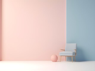 Harmonische Einfachheit: Pastellfarben als minimalistischer Hintergrund