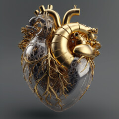 Heart. Generative Ai Illustration