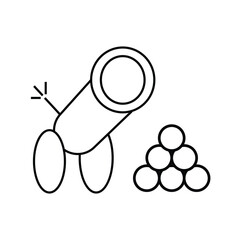 illustration of a cannon