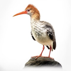 Obraz premium King rail bird isolated on white. Generative AI