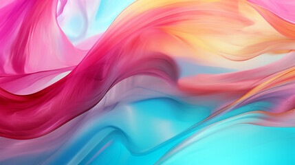 delicate watercolor abstraction. Generative Ai. 