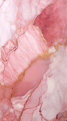Elegant Gold and Pink Marble Background AI Generated