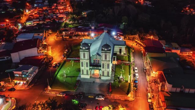 iglesia sarchi hyperlapse costa rica