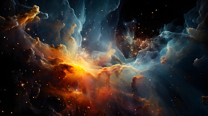 Obraz na płótnie Canvas Space the final frontier, space photograph, hubble web telescope photo, epic discovery in space