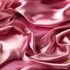 Fototapeta premium Pink Champagne Coloured Textile Seamless Background AI Generated