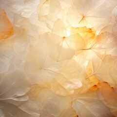 Soft Translucent Rice Paper Texture with Evenly Distributed Illumination AI Generated