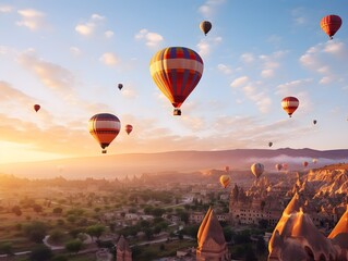 Höhenflüge: Abenteuerliche Reisen in Heißluftballonen