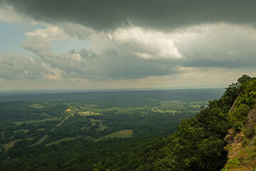 Obraz premium view from lookout mountain in Chattanooga