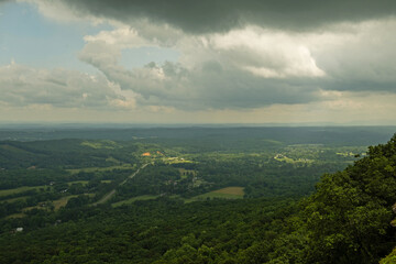 view from lookout mountain in Chattanooga