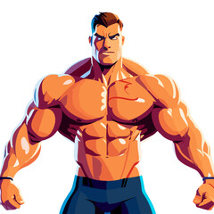 illustration of a boxer