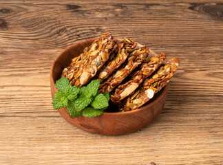 Pumpkin Seeds Cookies, Pepita Grains Biscuit, Healthy Cereal Crackers, Homemade Pumpkin Seed Cookie
