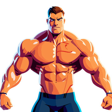 illustration of a boxer