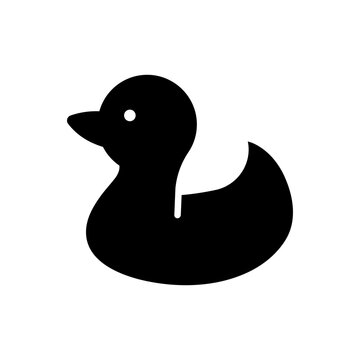 Duck toy icon