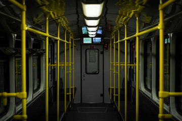 edited photograph of Berlin metro