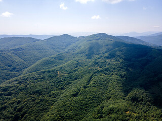 Landscape of Erul mountain near Kamenititsa peak, Bulgaria