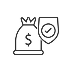 Investment Insurance Icon