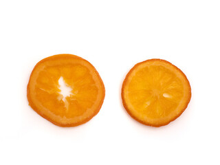 Fototapeta na wymiar オレンジのドライフルーツ