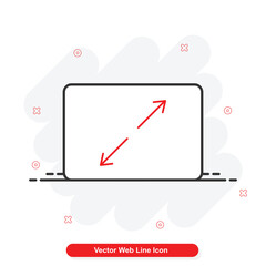 vector line icon set