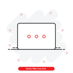 vector line icon set