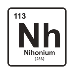 Nihonium Element icon