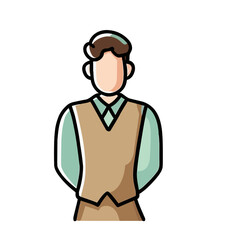 Vector of a Teacher, Inspiring Teacher Illustration for Education and Learning Themes