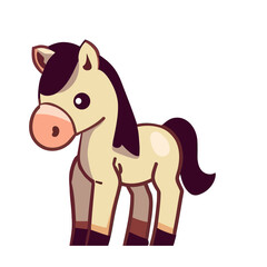 Unicorn Vector, Magical and Enchanting Unicorn Illustration for Fantasy and Fairy Tale Themes