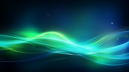 abstract futuristic background portal tunnel with pink blue and green glowing neon moving high speed wave lines and glare lights. Data transfer concept Science style wallpaper 